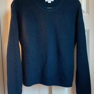 Velvet by Graham and Spencer teal sweater, size small.